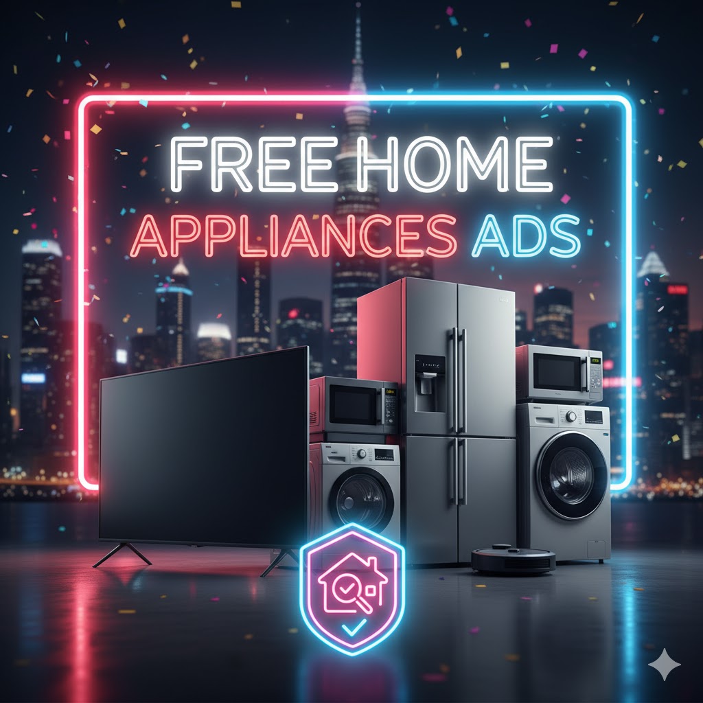 🔌 جهز بيتك ببلاش! بيع وشراء أجهزتك الكهربائية المستعملة.. إعلانك علينا!